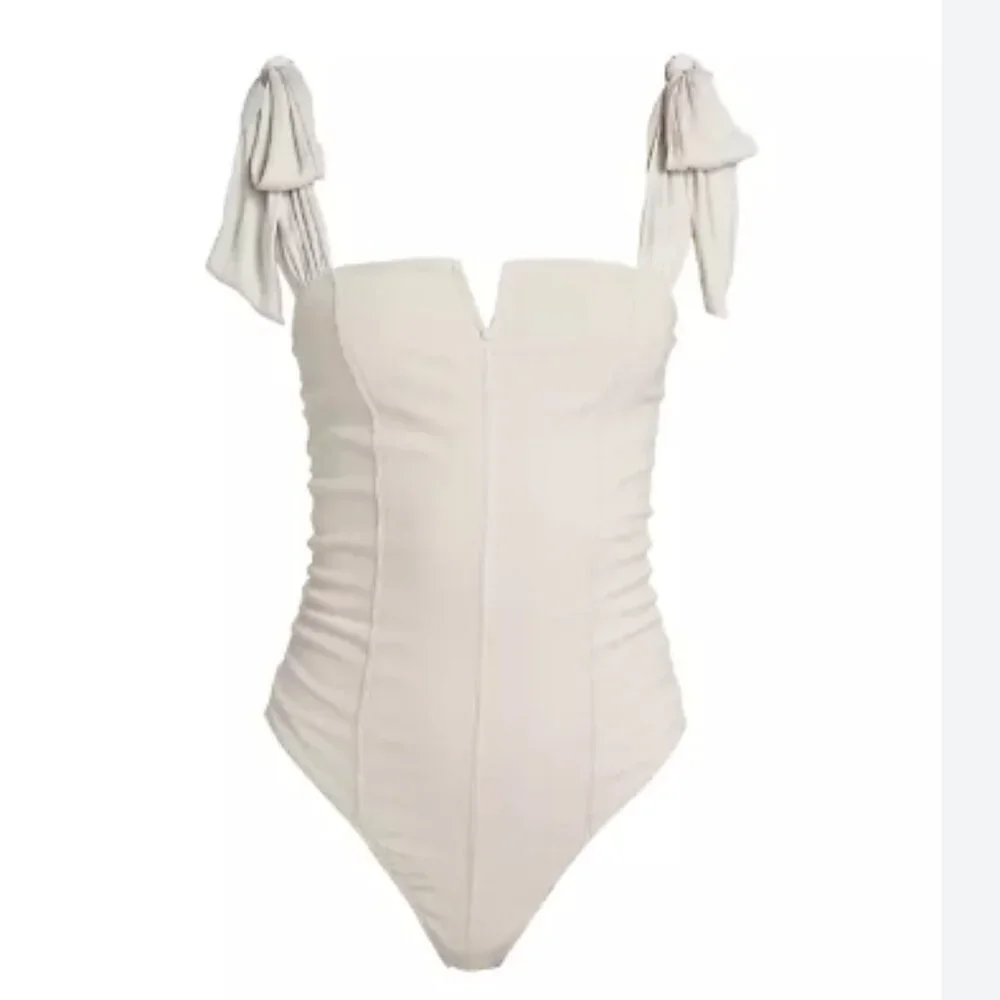 NEW Free People Lola Bodysuit  IN CREAM 267